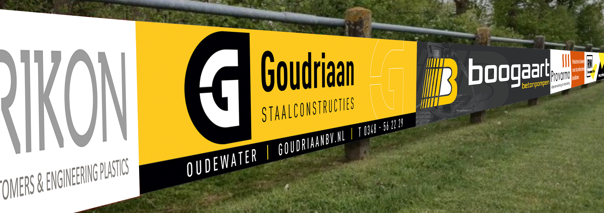 Header-reclameborden